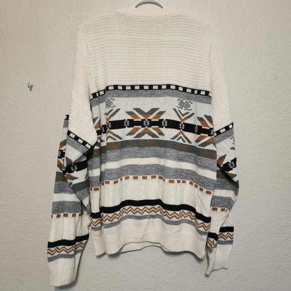FINE LINE Vintage Knit Sweater Pullover XL - Picture 6 of 8